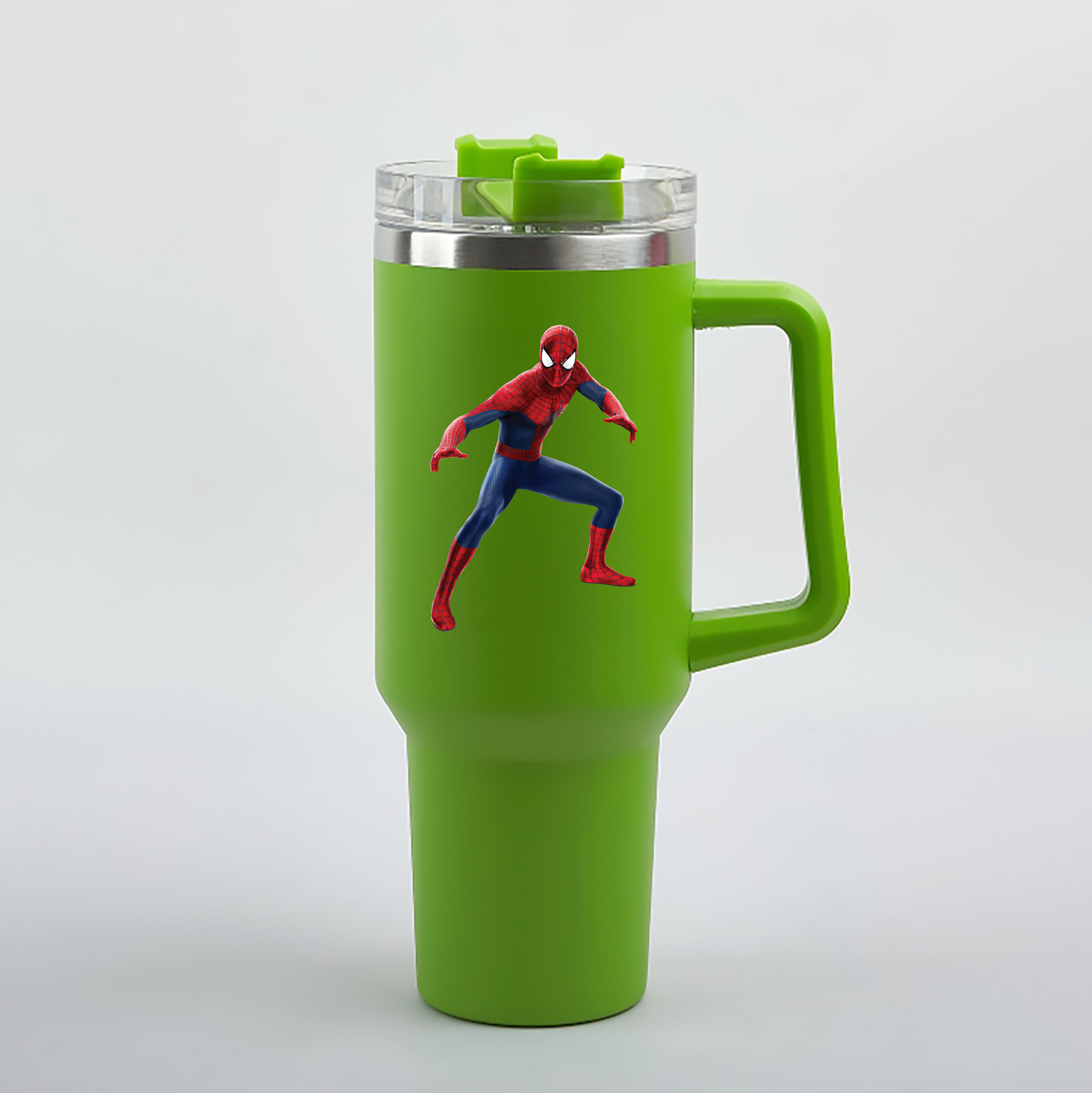 （画像用） Spider Man スパイダーマン 1200mL車用タンブラー（カラープリント）